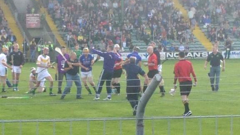 Paul Galvin was confronted by a man during a game in the Kerry Hurling Championship final