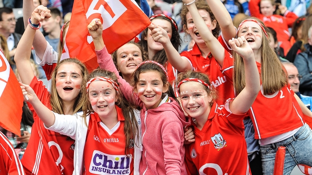 Much to the delight of these young fans