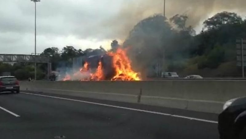 Gardaí said motorists should use another route (Pic: Ferdia Murphy)