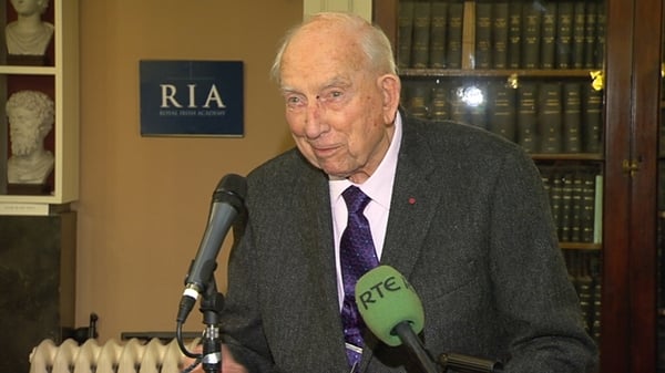 T.K. Whitaker, pictured in 2014