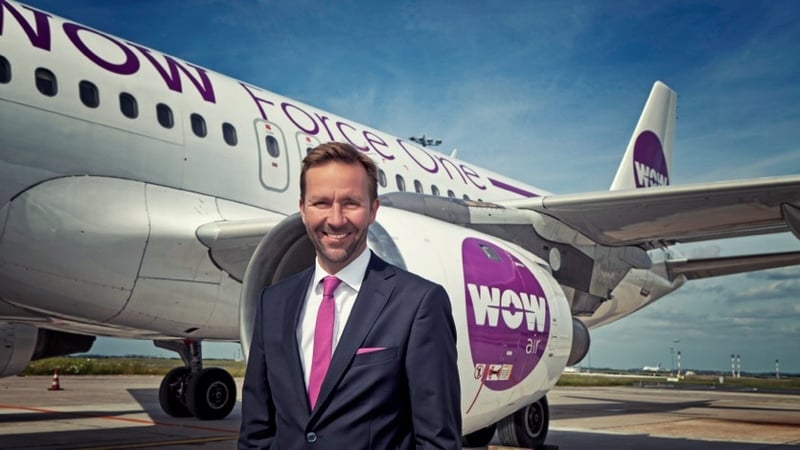 Wow Air was founded by Icelandic entrepreneur Skúli Mogensen