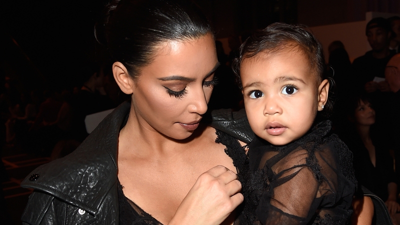 Kim Kardashian West and North West