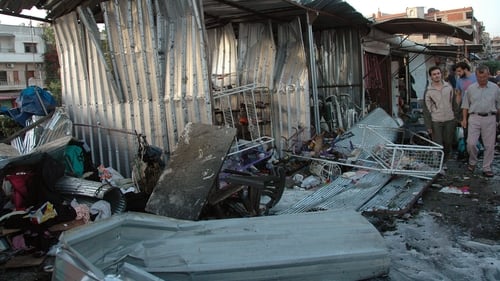 The district was targeted before, including this attack on 19 June