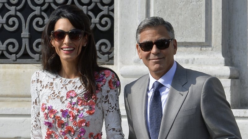 George and Amal: The wedding day in Venice three months ago