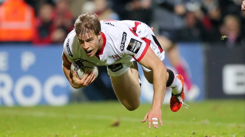 Andrew Trimble scored two tries for Ulster
