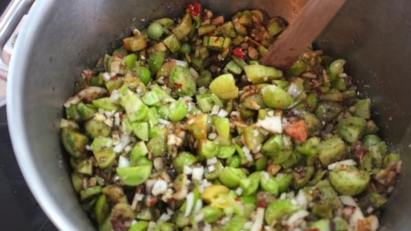 Green Tomato Relish