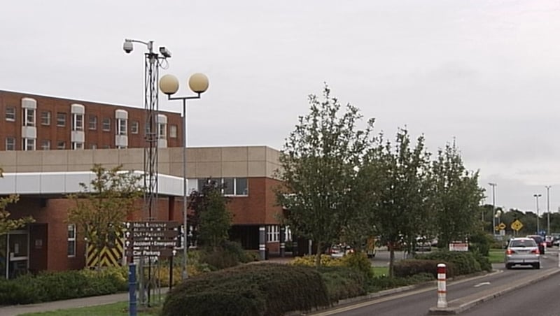 The driver of one of the cars, a man in his 60s, was brought to Midland Regional Hospital Mullingar but died a short time later (File image)