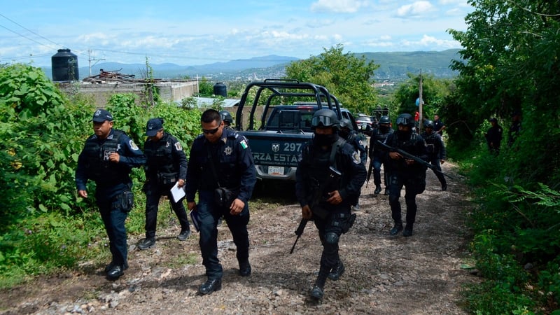 Authorities have found several clandestine graves outside the city of Iguala