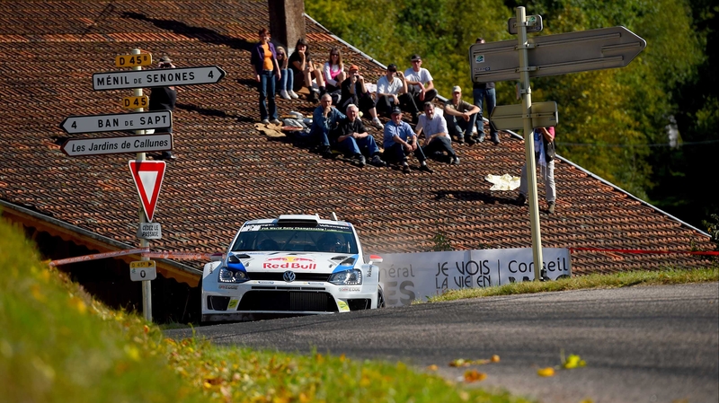 Jari-Matti Latvala led all but one of the 18 stages in the Alsace region