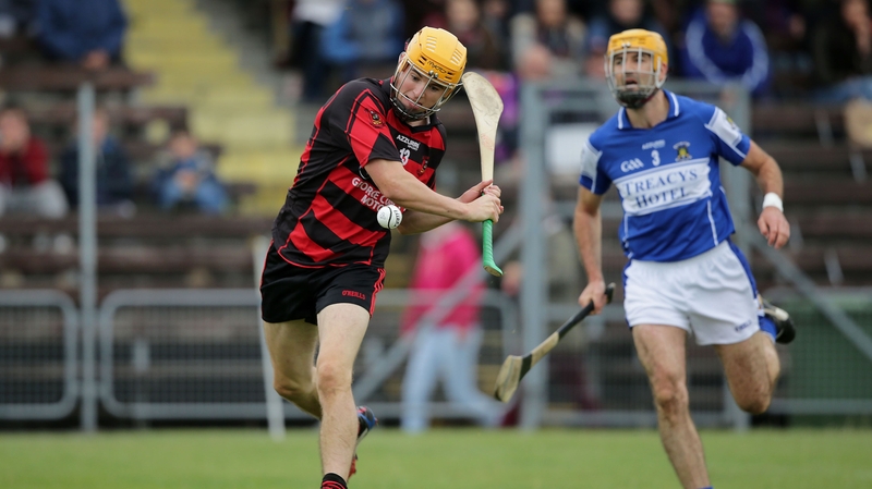 Ballygunner's Brian O'Sullivan scores his side's second goal against Mount Sion in the Waterford hurling final