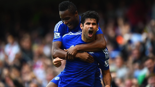 Diego Costa has travelled with the rest of the Chelsea squad to Maribor