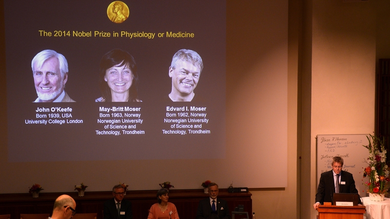 The announcement was made at Sweden's Karolinska Institute