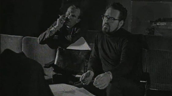 Breandán Ó hEithir and Seán Ó Briain, Damer Theatre