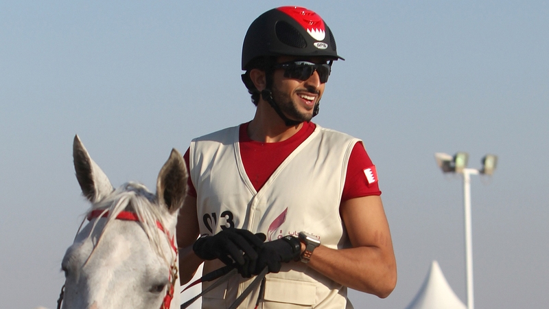 Bahraini Prince Nasser bin Hamad Al Khalifa is a regular visitor to England