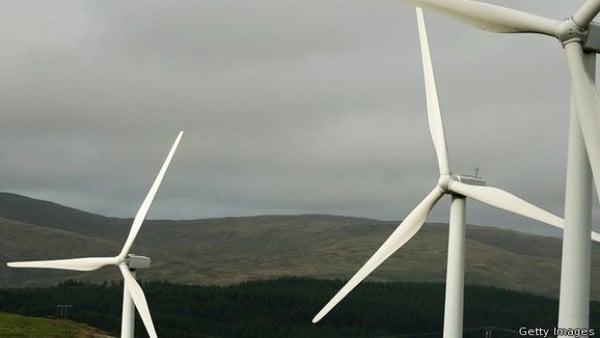 Last December an application to erect ten turbines with a maximum tip height of 170 metres was refused