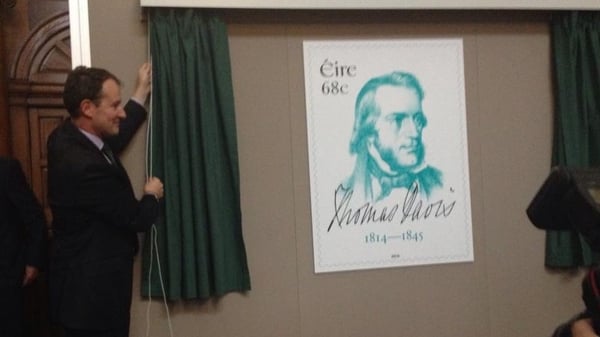 Minister of State Sean Sherlock unveiled the stamp in Dublin