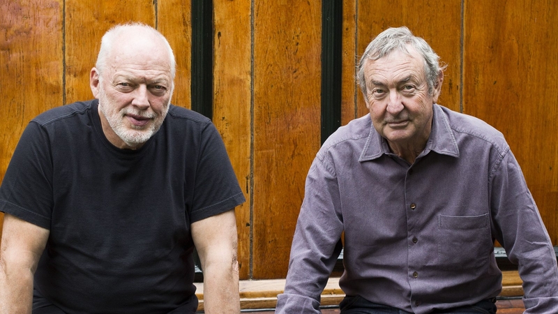 Dave Gilmour and Nick Mason