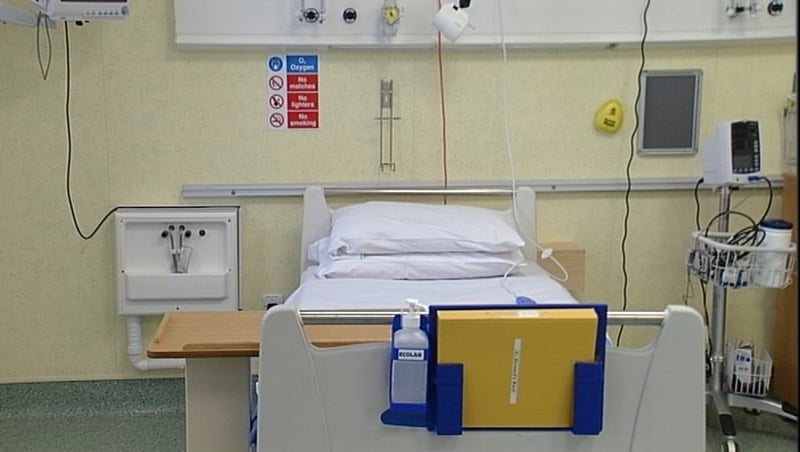 The National Isolation Unit in Dublin's Mater Hospital where any suspected Ebola patients would be referred