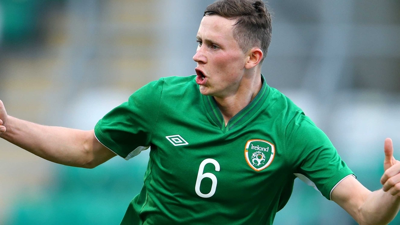 Alan Browne got Ireland's consolation goal from the penalty spot