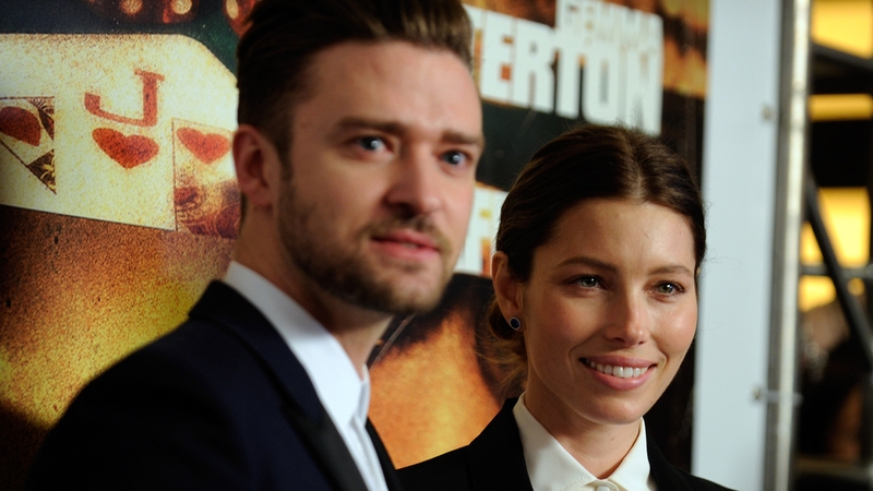 Justin Timberlake and Jessica Biel