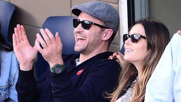 Justin Timberlake and Jessica Biel