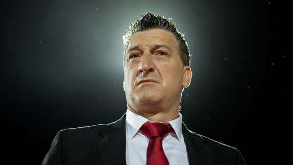 Gibraltar boss Allen Bula watched his side concede three to Gerogia tonight