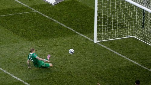 James McClean scored Ireland's fourth goal against Gibraltar