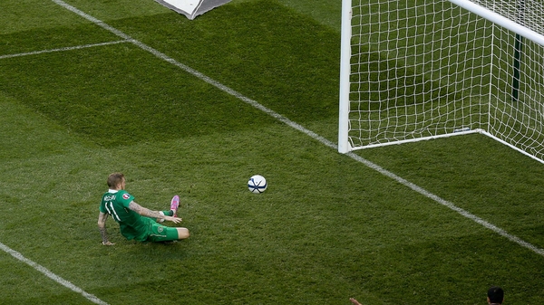 James McClean scored Ireland's fourth goal against Gibraltar