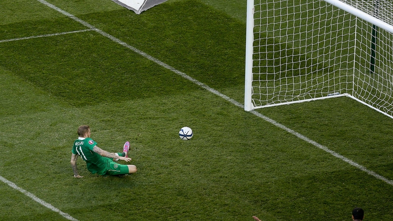 James McClean scored Ireland's fourth goal against Gibraltar