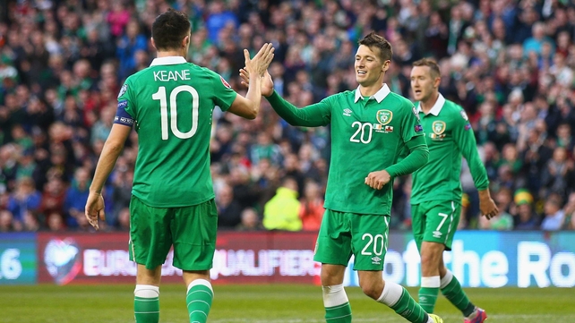A month later Robbie Keane and Wes Hoolohan were among the scorers as Ireland saw off Gibraltar 7-0 to make it two wins from two