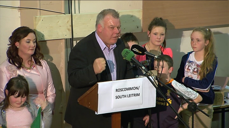 Michael Fitzmaurice finished with 14,881 votes, 2,831 more than Connaughton