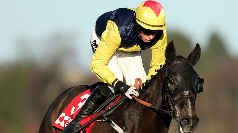 Bryan Cooper on Guitar Pete came third in the jockey's comeback race from injury