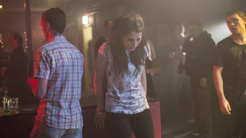 Siobhan is approached by Pauley