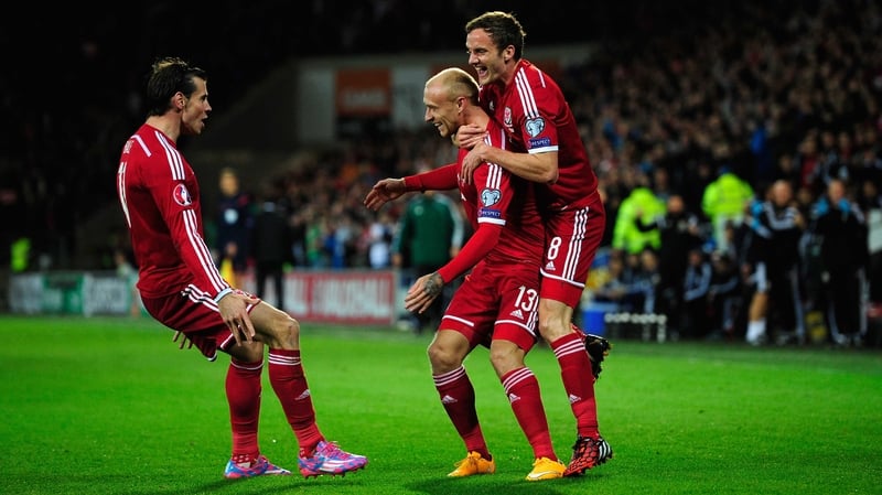 David Cotterill (c) fired the Welsh ahead