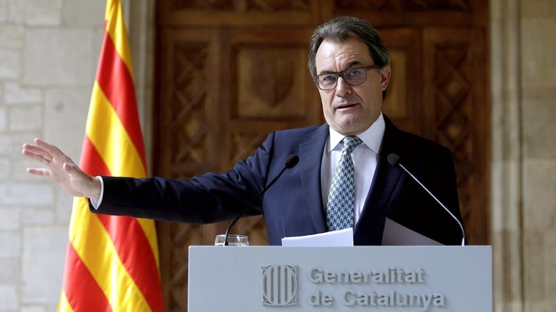 Artur Mas said the referendum would not go ahead but a "consultation of citizens" will take place instead
