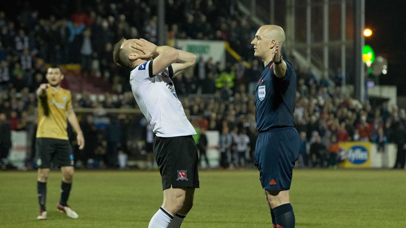Stephen O'Donnell had claims for a penalty near the end of the game