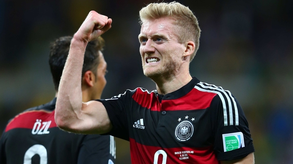Andre Schurrle won't see action in Gelsenkirchen