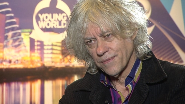Bob Geldof was speaking to RTÉ's Six-One News about the loss of his daughter Peaches