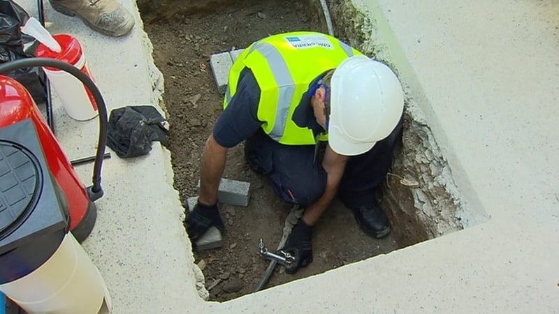 Irish Water has guaranteed to fix the first leak that occurs in a householder's garden free of charge