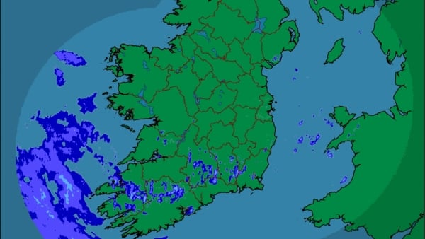 Periods of heavy rainfall are expected to last until Sunday night