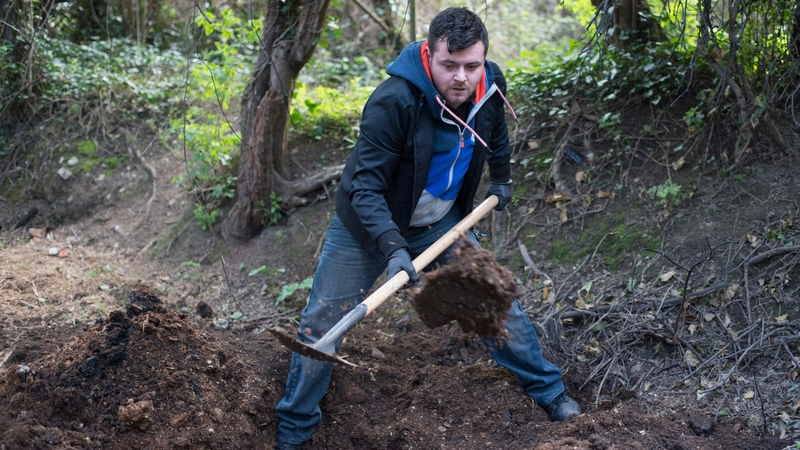 Elmo buried some suspect packages during Sunday's Love/Hate