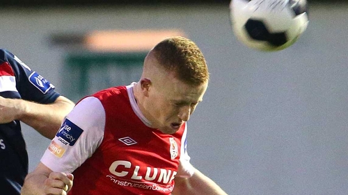 Conor Murphy had a chance to draw Shelbourne level
