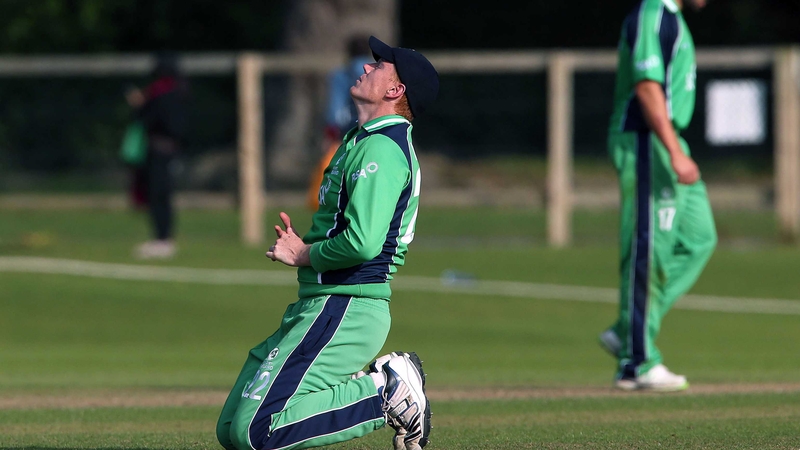 There was no time for Kevin O'Brien heroics as the game was called off without a ball bowled