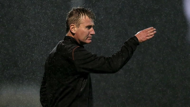 Stephen Kenny lie second in the Premier Division table, a point behind leaders Cork