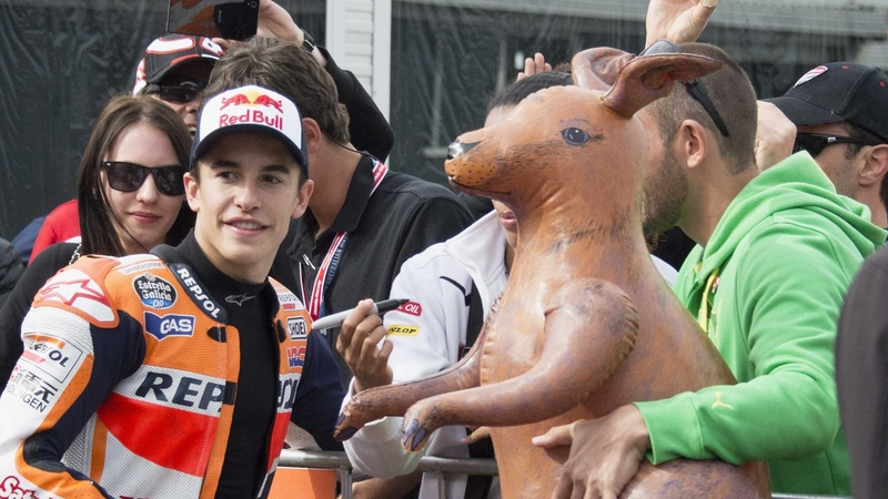 Marc Marquez last week sealed his second successive world title