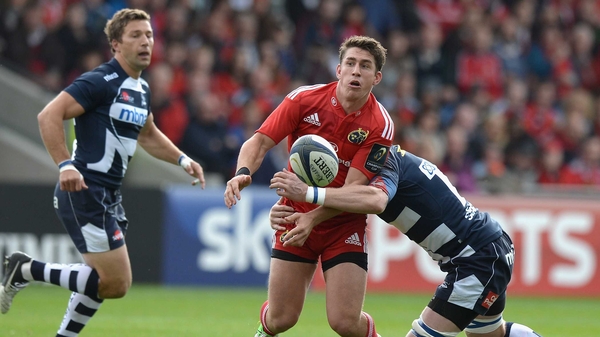 Ian Keatley starts at No 10 for Munster