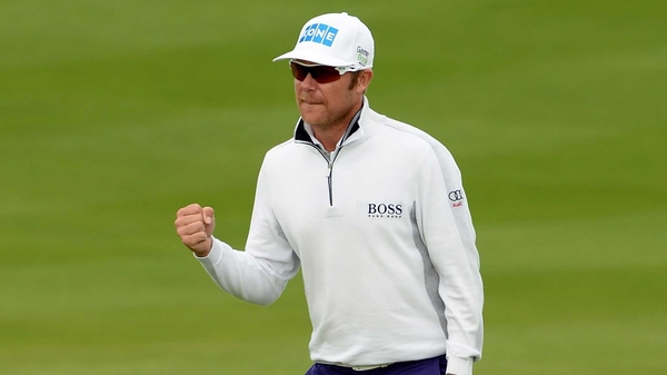 Mikko Ilonen does the fist pump