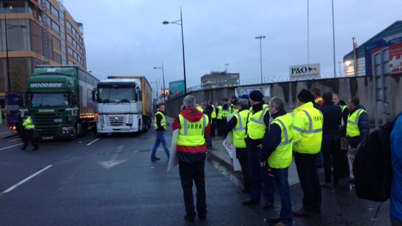 The Irish Road Hauliers Association wants the system of road tax for commercial vehicles changed