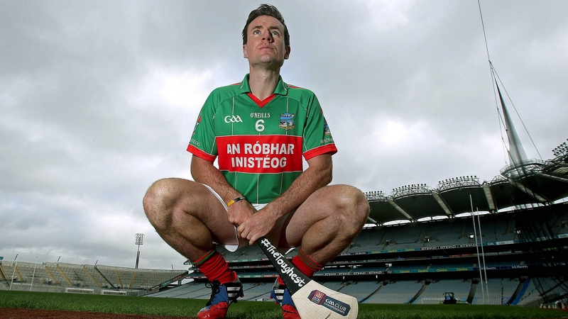 Kieran Joyce at the launch of the AIB GAA Club Championships on Monday in Croke Park