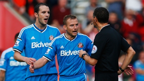 John O'Shea saw his side ship eight goals in a defensive horror-show